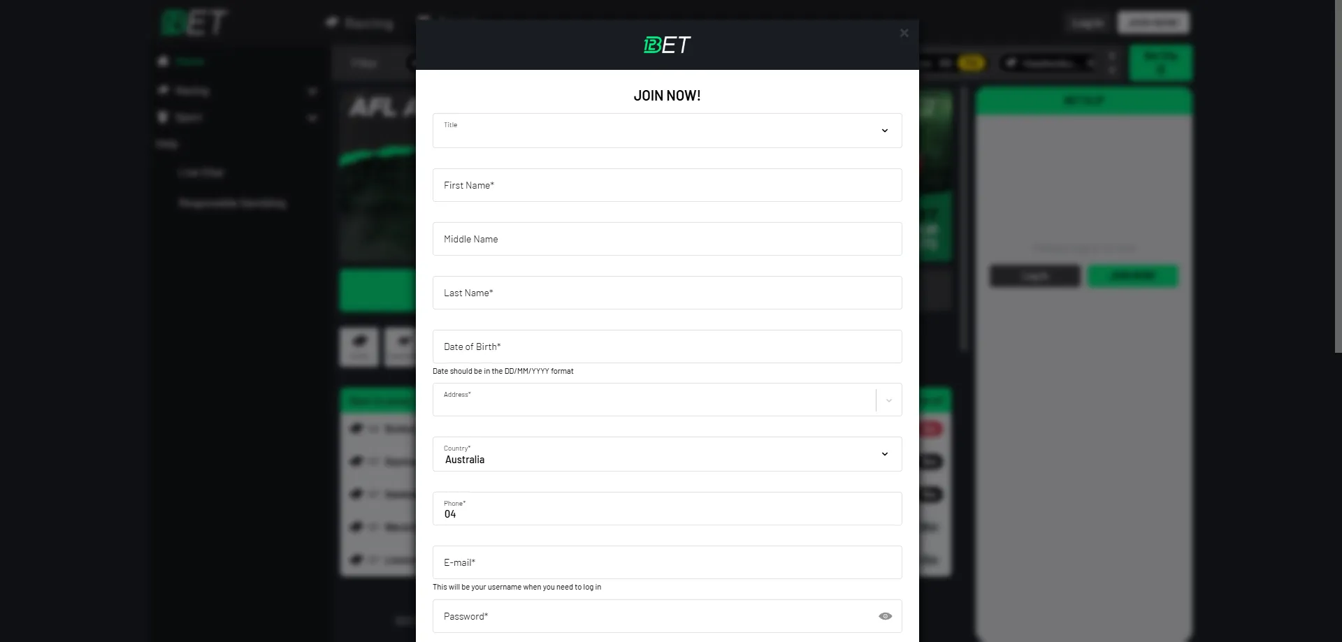 Cadastro na 123bet casino — registre-se e comece a jogar hoje